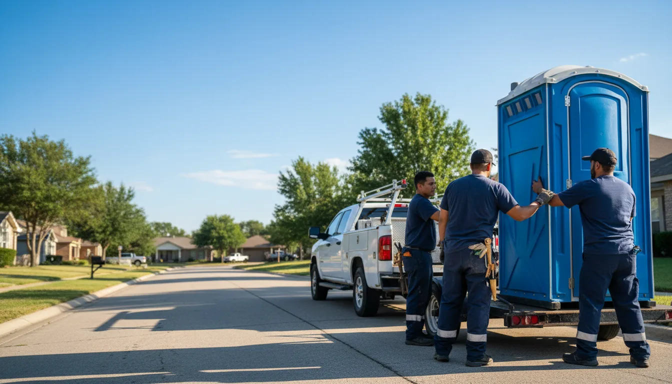 Portable Toilet Rental in New England, ND near me